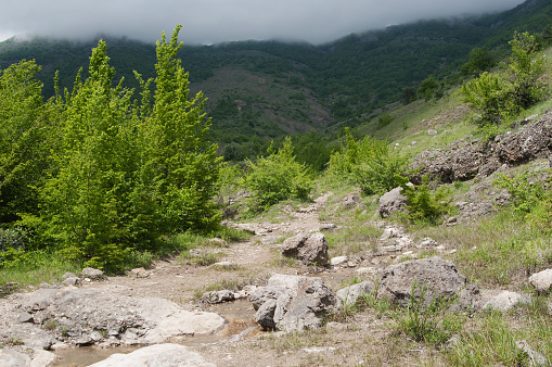 vista del canon de Arpat, Crimea photo
