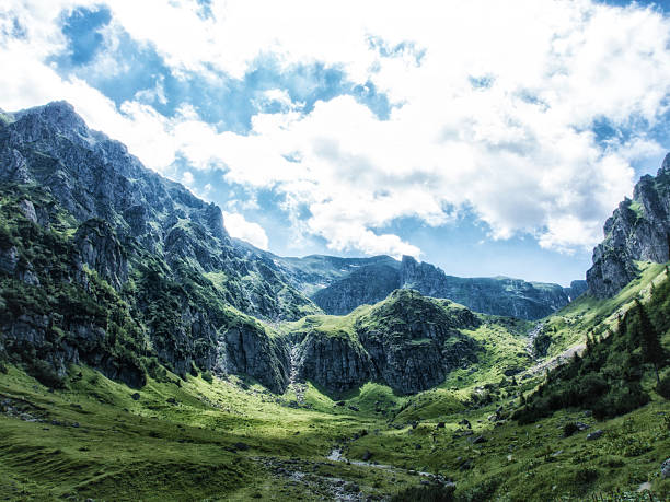 istock View from Bucegi National Park Mountains, Romania 596787332