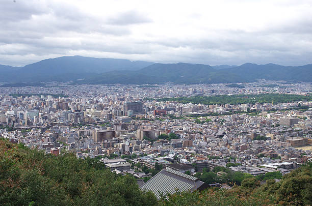 istock Cityscape, Kyoto, Japan 596789208