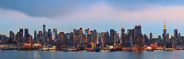 istock New York City sunset 596795600
