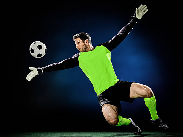 istock goalkeeper soccer man isolated 596795770