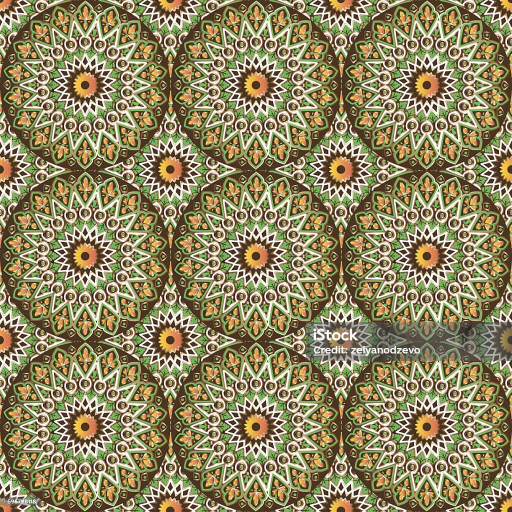 Mandaue Patterns Pattern With Mandalas Stock Illustration - Download Image Now - Mandala ...