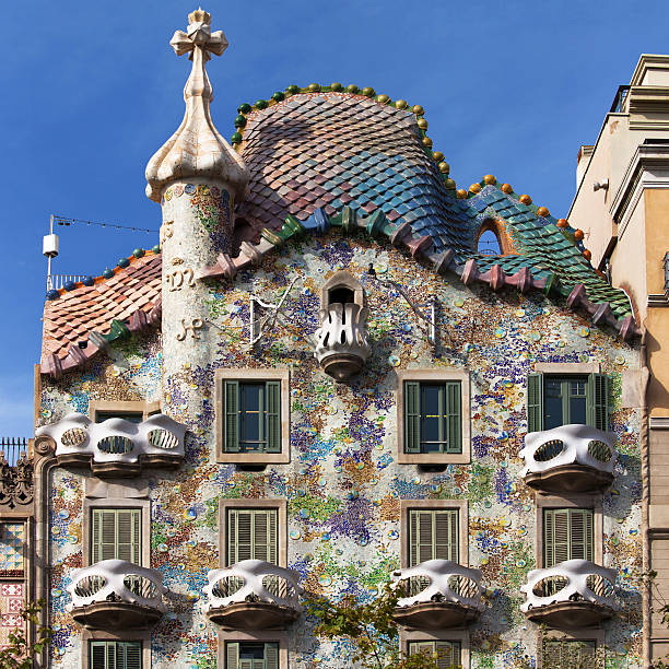 카사 바트요 - casa battlo 이미지 뉴스 사진 이미지