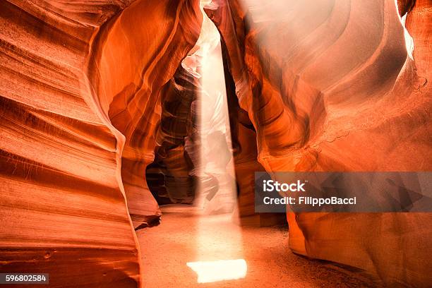 Light Beams Inside Antelope Canyon Stock Photo - Download Image Now - Antelope Canyon, Arizona, Canyon