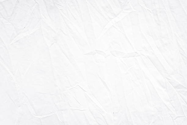 istock White fabric wrinkle folding texture detailed for overlay or background 596802610