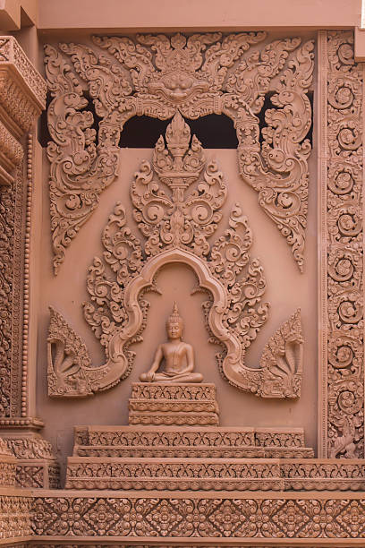 istock Buddha statue buddha image used as amulets of Buddhism religion 596802770
