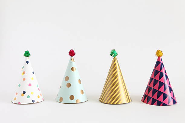 istock Colorful Party Hats for Party 596803278