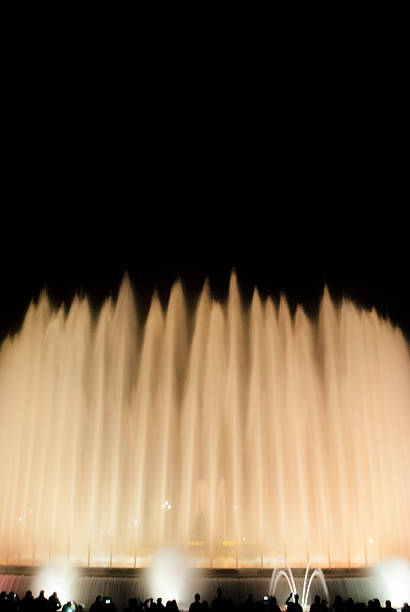 istock Magic fountain of Montjuic 596806742