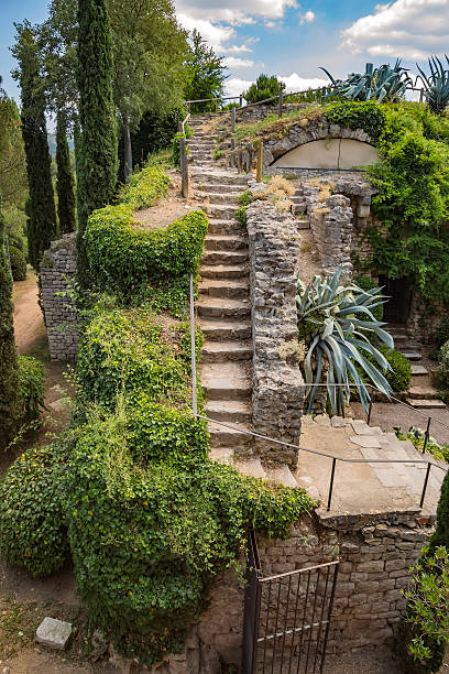 istock Ancient city wall of Girona 596807364