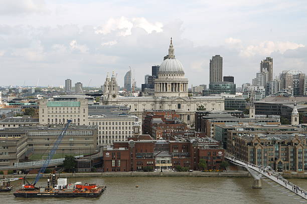 istock Panorama of London from Tate Modern 596813280