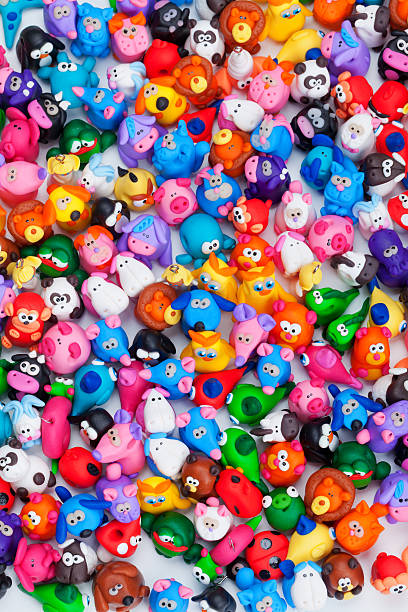 istock Large group of clay toys 596814190
