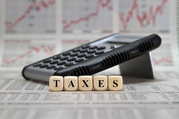 Taxes stock photo