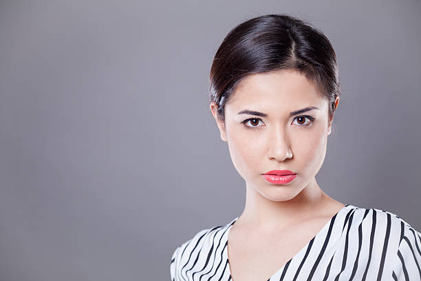 istock Lady business style poses 597220160