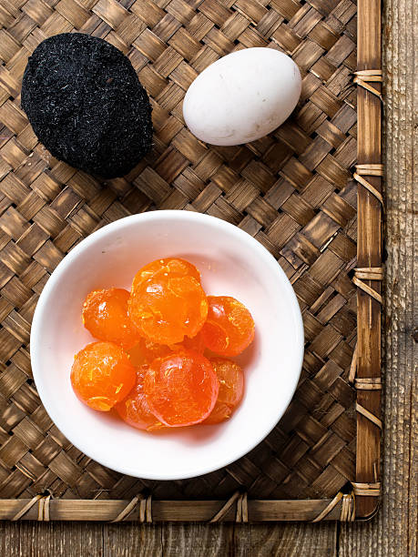 istock rustic  chinese golden salted egg yolk 597232258