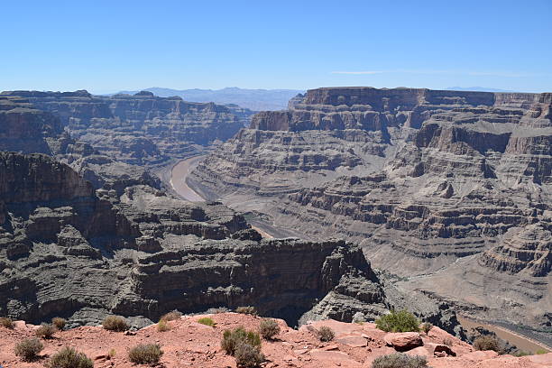 istock West rim view with the Colorado River 597233498