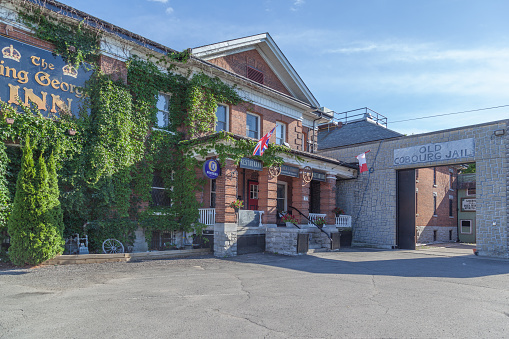 Cobourg, Ontario, Canada,  - July 10, 2016: Former Provincial Cobourg Jailhouse in Cobourg, Ontario, 