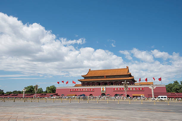 istock Tiananmen Tower in summer 597237628