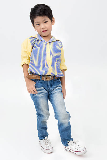 istock Portrait asian cute boy 597237952
