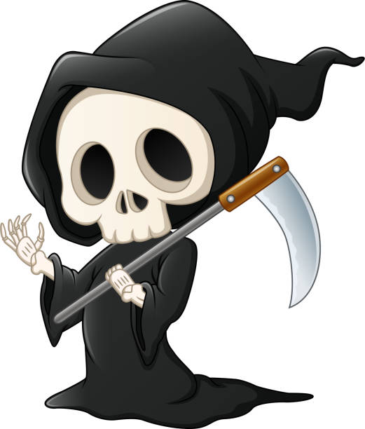 1,938 Grim Reaper Funny Illustrations & Clip Art - iStock | Death,  Immortal, Eternal life