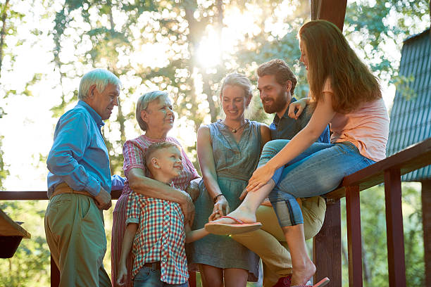 istock Home is where my family is 597251646