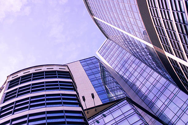 istock View of the new multi-storey building from the bottom! 597253836