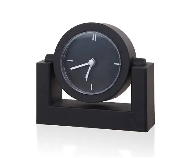 Alarm clock isolated on a white background