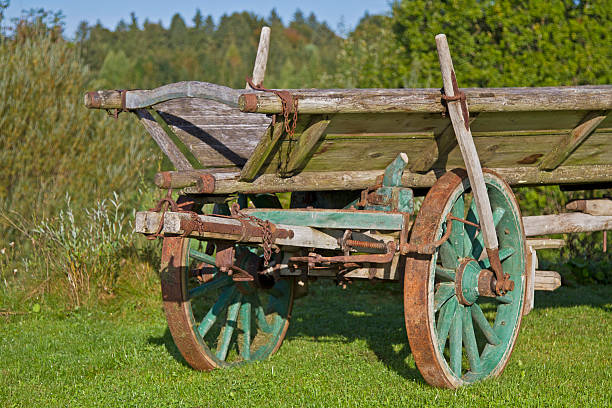 istock Detail of an old trailer 597258612