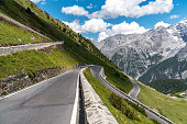 Mountains Alps Stelvio Pass