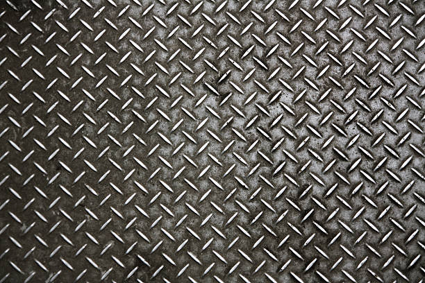 istock Floor of metal old rust 597259562