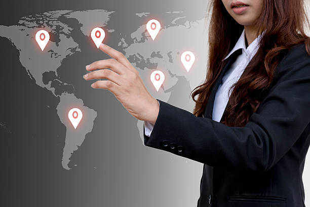 istock Business woman select 597260616