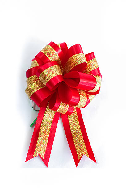 istock red ribbon satin gift bow 597261206