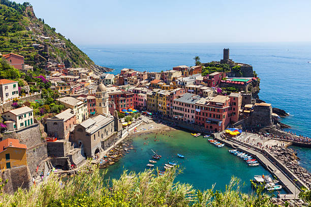 istock Vernazza town view in Cinque Terre 597261268