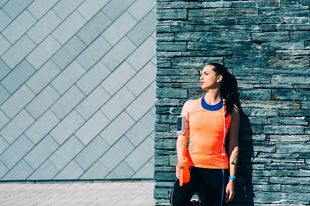 istock Sports Woman Resting 597265884