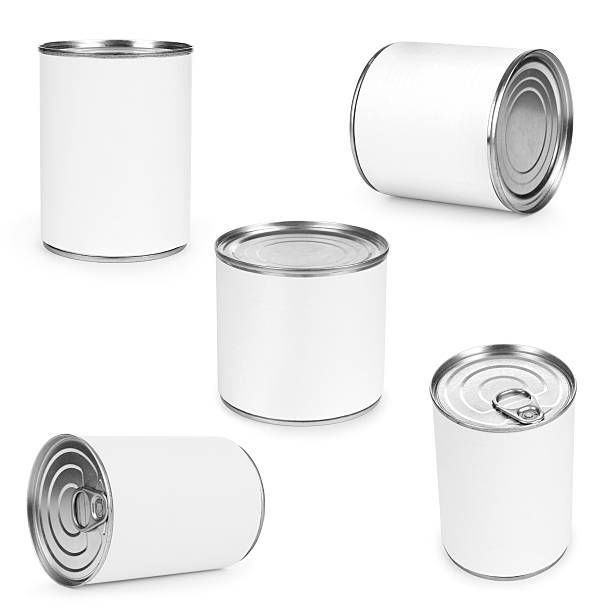 istock Metal can for preserved food 597266526