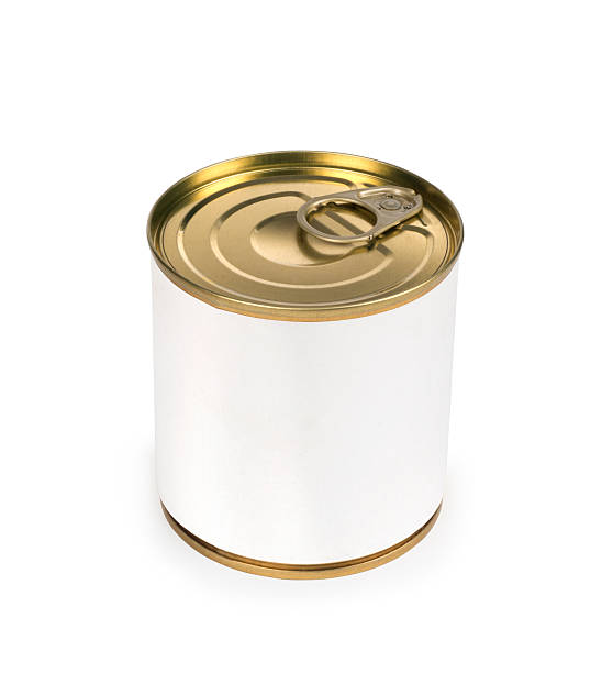 istock Metal can for preserved food 597266610