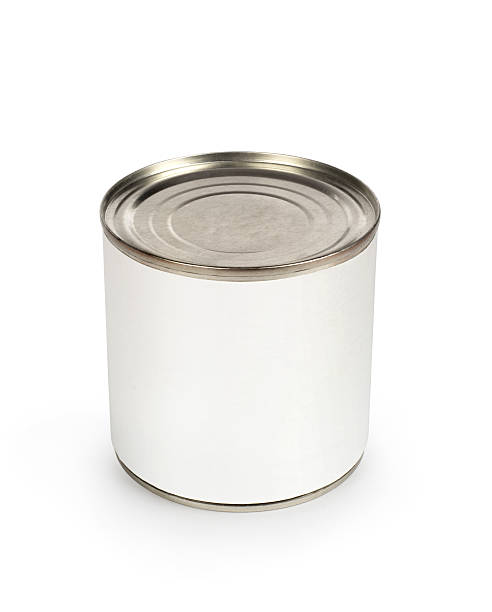 istock Metal can for preserved food 597266642