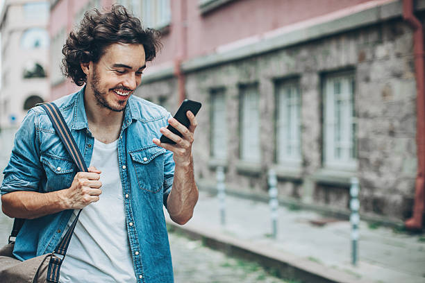 istock City life and text messaging 597269218