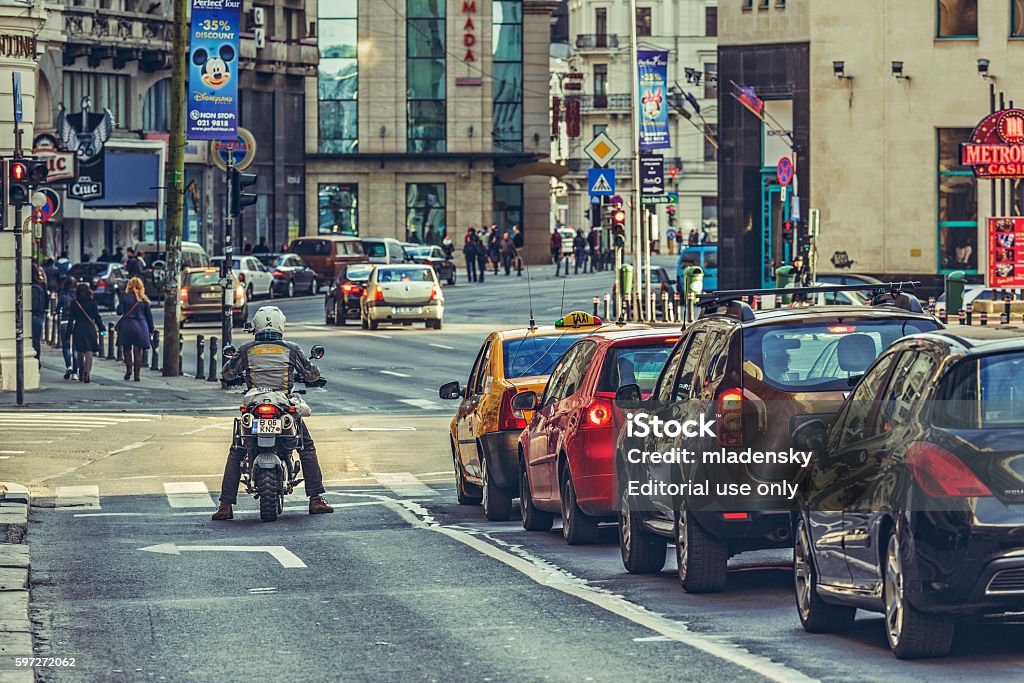 Embouteillage, heures de pointe - Photo de Embouteillage libre de droits