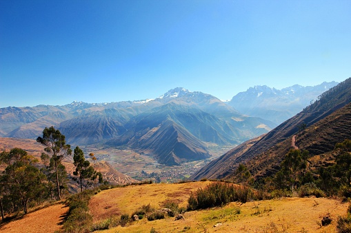Landscape of Cusco in Peru