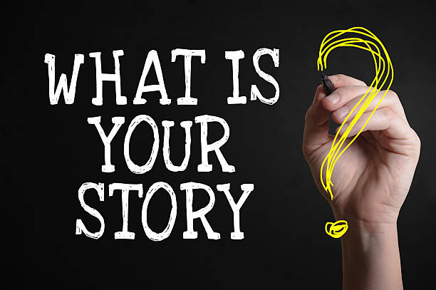 istock What is your story hand writing on a transparent board 597629102