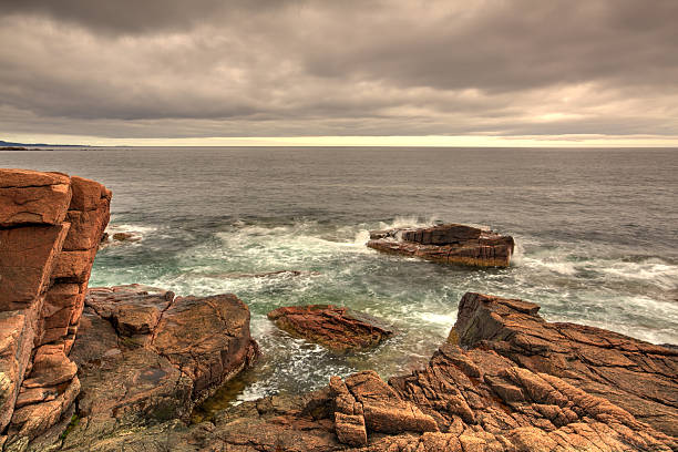 istock Sunset in Acadia National Park - HDR Image 597632186