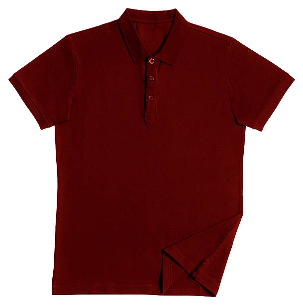 istock Polo shirt isolated on white background 597636274