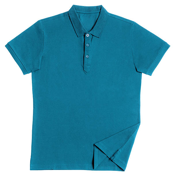 istock Polo shirt isolated on white background 597636366