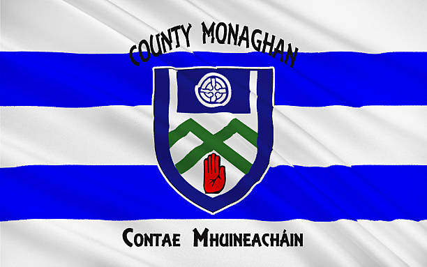 istock Flag of County Monaghan is a county in Ireland 597636796