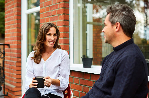 istock Enjoying a coffee and the fresh morning air 597642194
