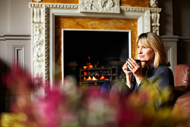istock Cozying up by the fire 597643230