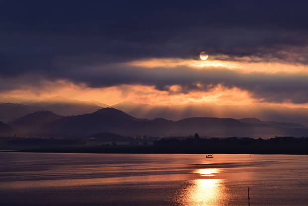 istock Sunrise at the lake 597643756