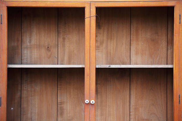 vintage wooden cabinet