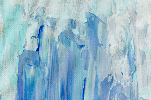 Abstract painting of water