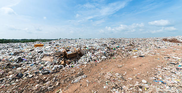 istock garbage in Municipal landfill for household waste 597646924